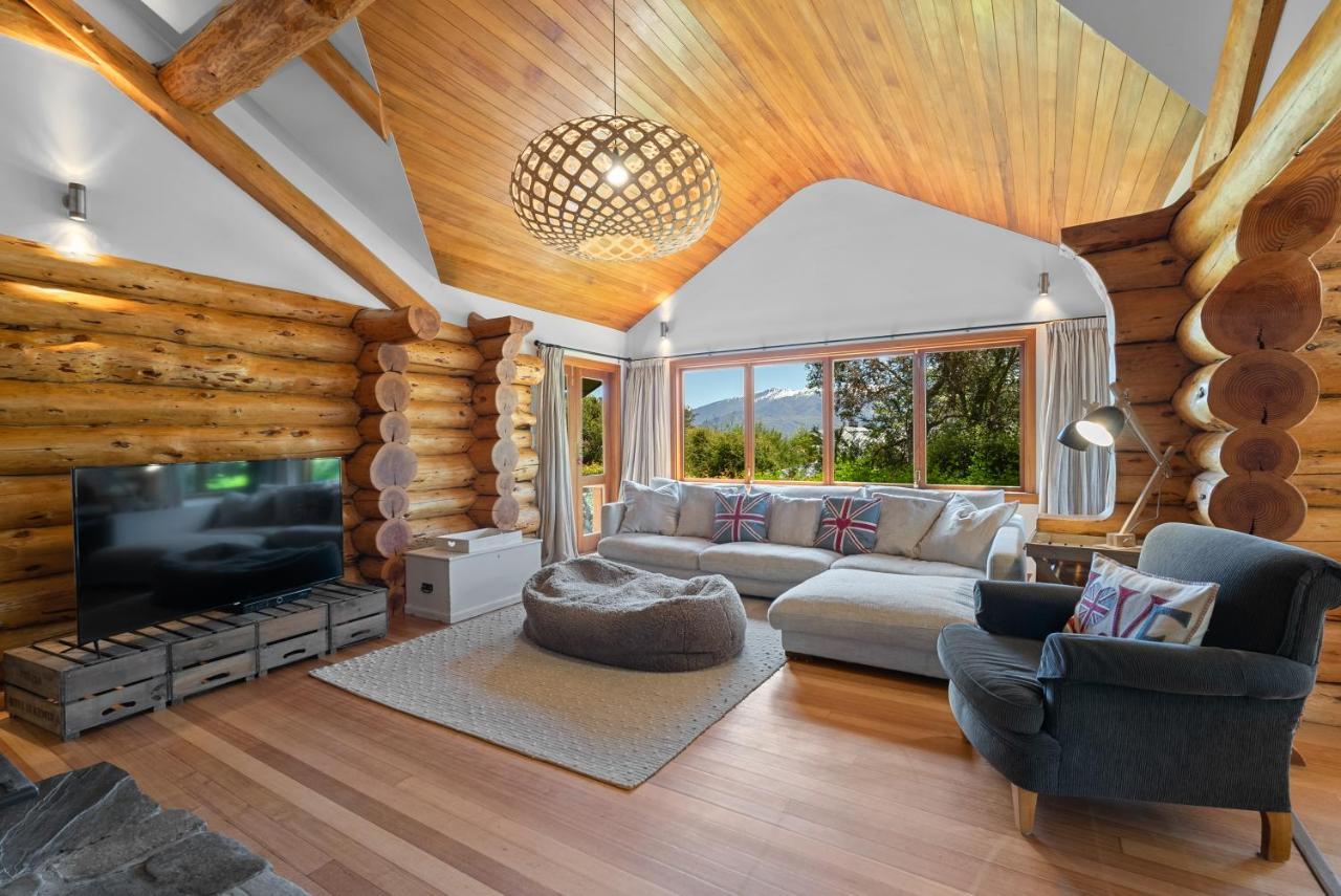 The Log House Wanaka Exterior foto